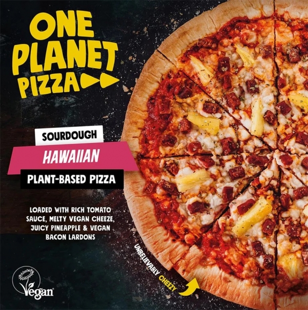 One Planet Plant Based Pizza Spicy Hawaiian 328g
