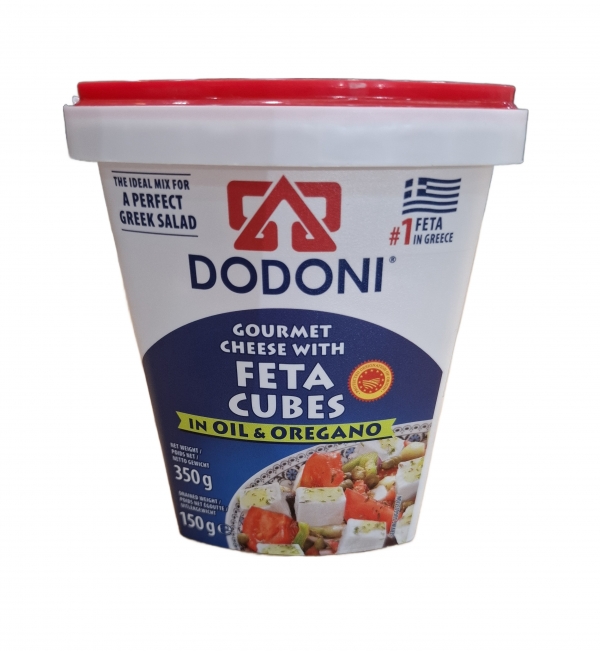 Dodoni Marinated Fetta Cubes 350g