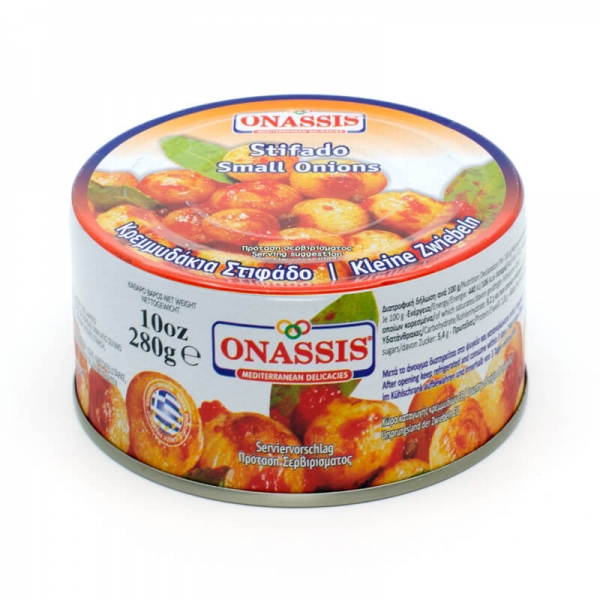 Onassis Small Onions In Tomato Sauce 280g