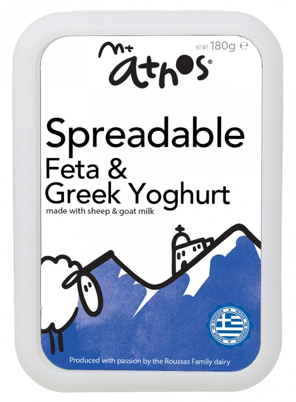 Mt Athos Spreadable Feta 180g