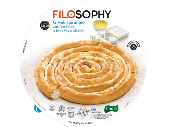 Filosophy Filo Spiral Pie Feta 850g