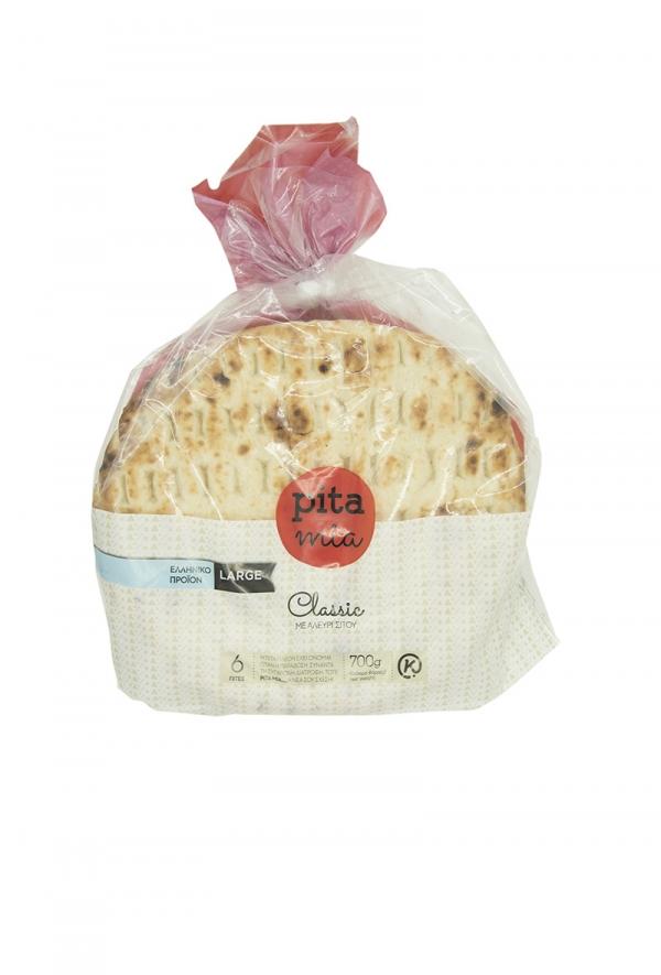 Pita Mia Bread Classic Frozen 6 Pack 700g