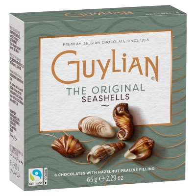 Guylian Belgian Chocolate Sea Shells 6 Pack 65g