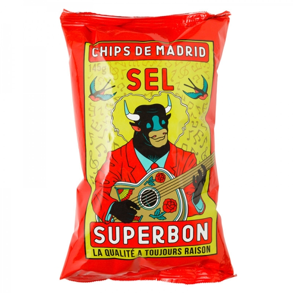 Superbon Chips Salt 135g
