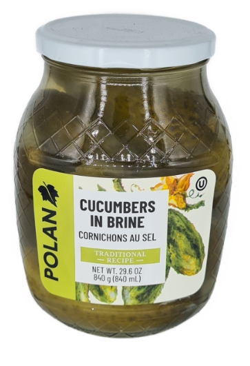 Polan Pickled Cucumbers In Brine 840g