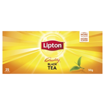 Lipton Teabags Quality Black 25 Pack