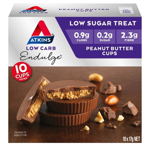 Atkins Endulge Peanut Butter Cups 10 x 17g