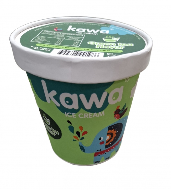 Kawa Ice Cream Tub Green Tea 315g