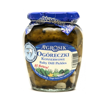 Agrosik Baby Dill Pickles 680g