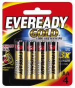 Eveready Gold AA A91 4 Pack