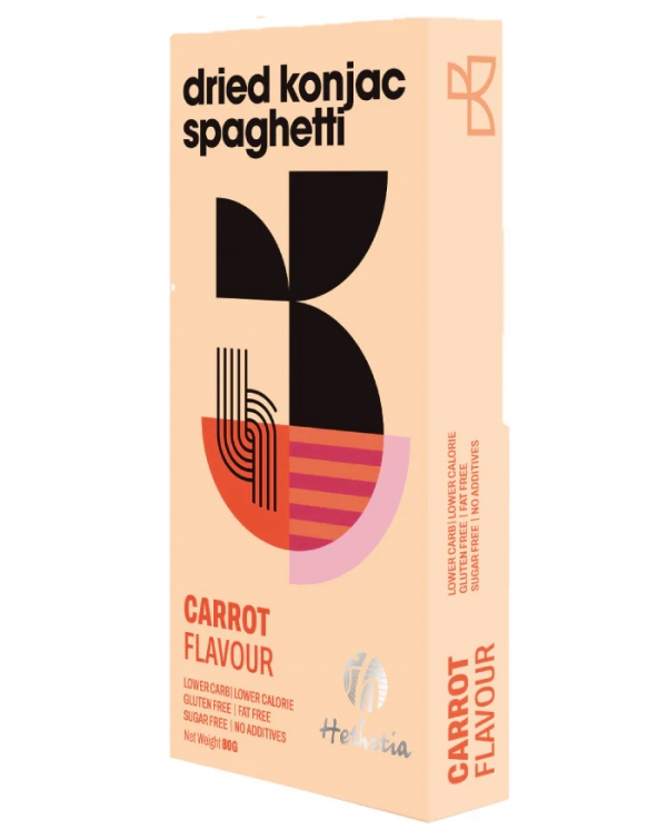 Hesthia Dried Konjac Carrot Spaghetti 80g