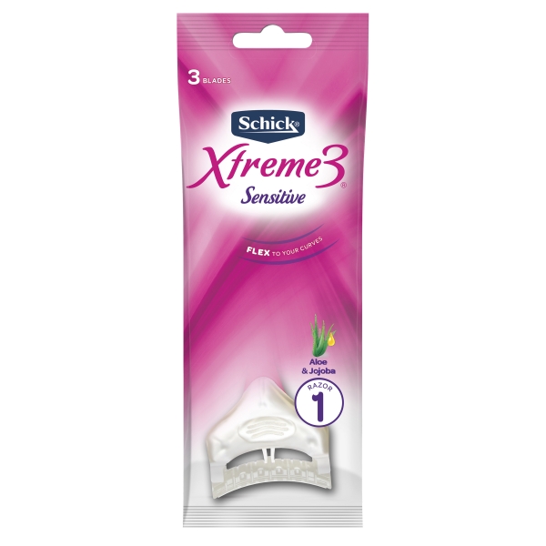 Schick Extreme 3 Women Sensitive Razor 1 Pack