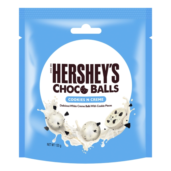 Hershey's Choco Balls Cookies 'N' Creme 120g