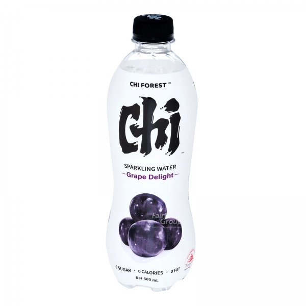 Genki Forest Sparkling Water Grape 480ml