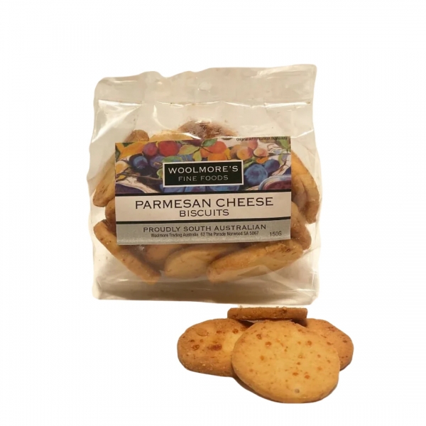 Woolmore's Biscuit Parmesan Cheese 150g