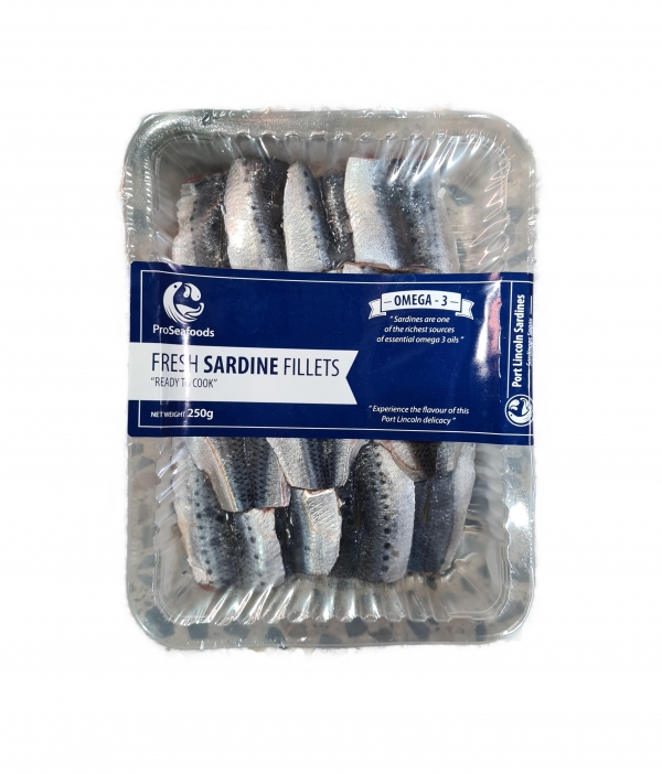 Proseafoods Sardine Fillets Pre-Pack 250g