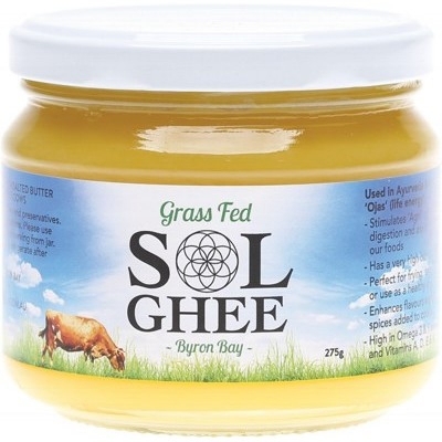 Sol Organics Grass Fed Ghee 275g