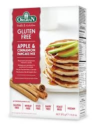 Orgran Apple & Cinnamon Pancake Mix Gluten Free 375g