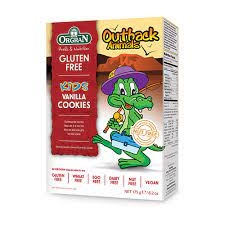 Orgran Biscuits Outback Animal Vanilla Gluten Free 175g