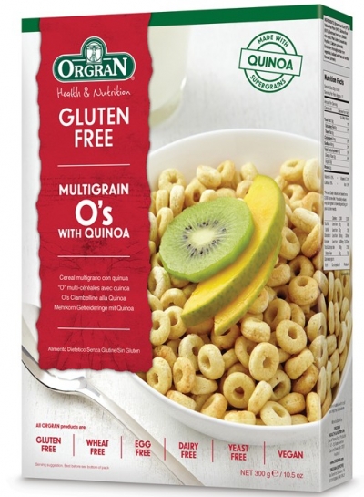 Orgran Multigrain O's With Quinoa 300g