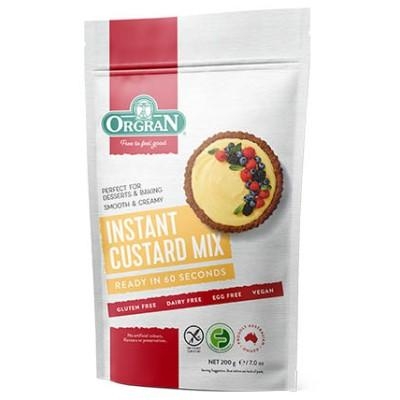 Orgran Instant Custard Mix Gluten Free 200g