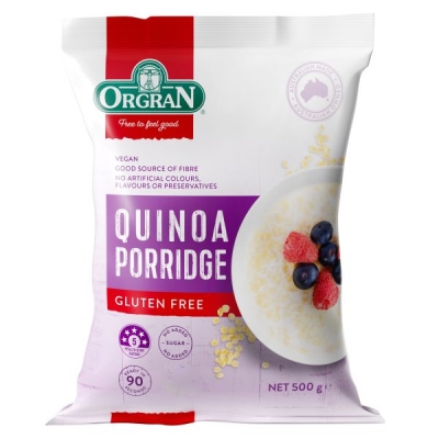 Orgran Quinoa Porridge Gluten Free 500g
