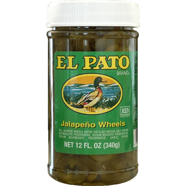 El Pato Jalapeno Wheels 340g