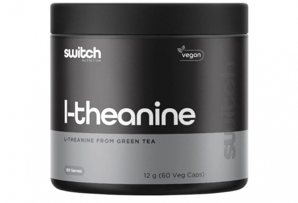 Switch Nutrition L-Theanine From Green Tea Capsules 60 Pack