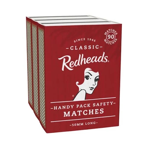 Redhead Matches 3 x 90 Pack