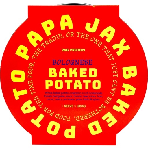 Papa Jax Baked Potato Bolognese 500g