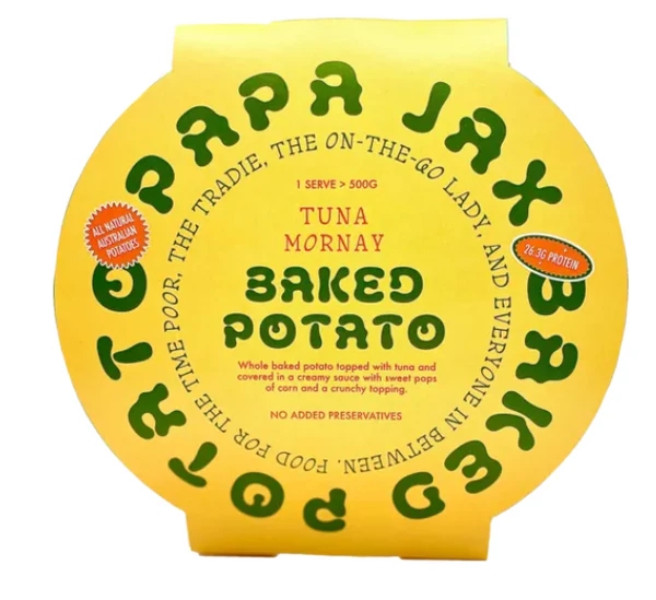 Papa Jax Baked Potato Tuna Mornay 500g