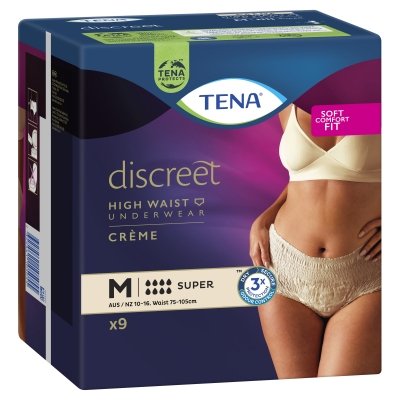 Tena Pants Discreet Super Medium 9 Pack