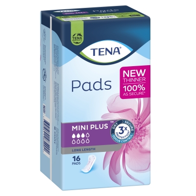 Tena Pads Mini Plus 16 Pack