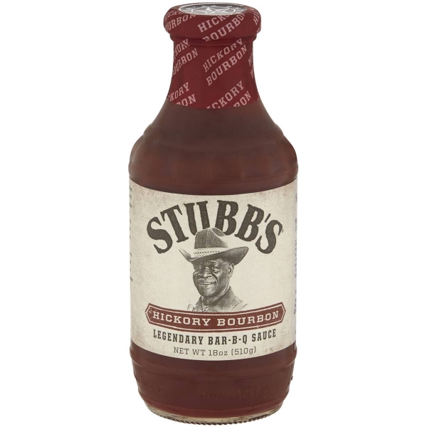 Stubb's BBQ Sauce Hickory Bourbon 510g