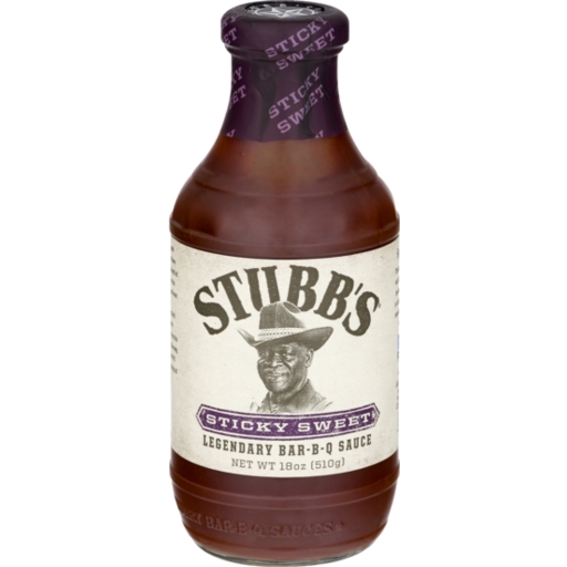 Stubb's BBQ Sauce Sticky Sweet 510g