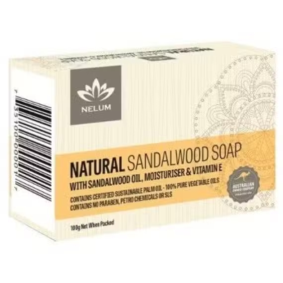 Nelum Soap Natural Sandalwood 100g