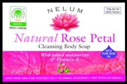 Nelum Natural Soap Rose 100g