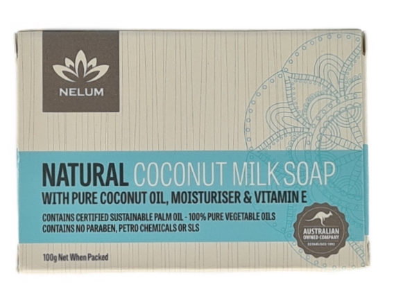 Nelum Natural Soap Coconut Milk 100g
