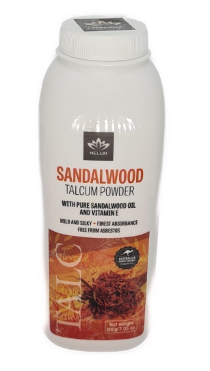 Nelum Talcum Powder Sandalwood 200g