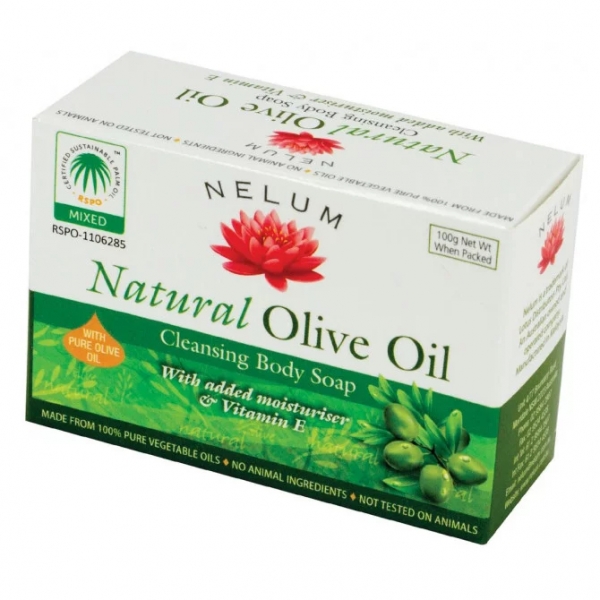 Nelum Soap Natural Olive Oil 100g