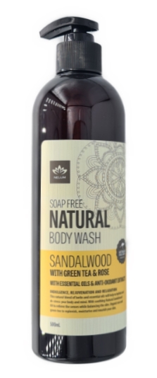 Nelum Natural Body Wash Sandalwood 500ml