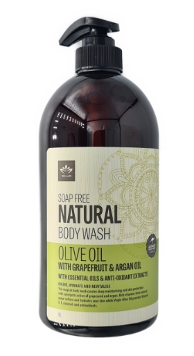 Nelum Natural Body Wash Olive Oil 1lt