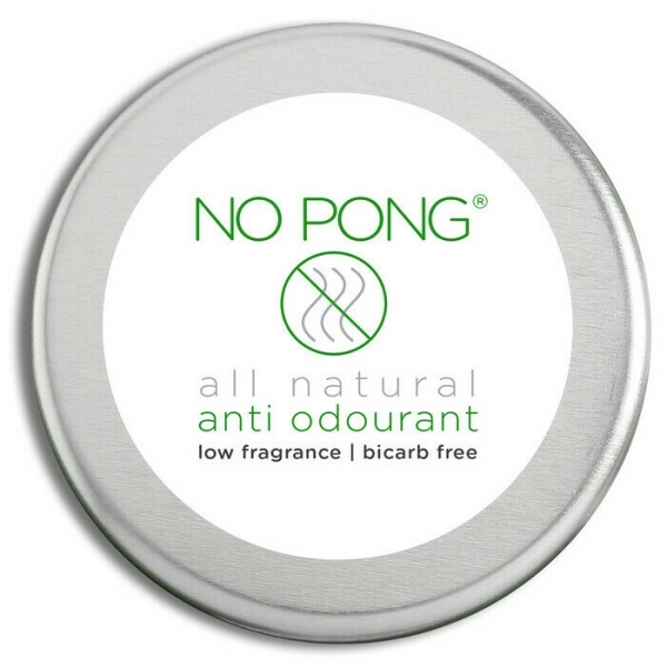 No Pong Natural Deodorant Cream Low Fragrance Bicarb Free 35g