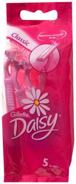Gillette Daisy Classic Women's Disposable Razors 5 Pack