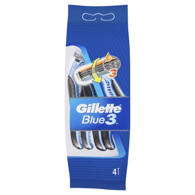 Gillette Blue3 Disposable Razors 4 Pack