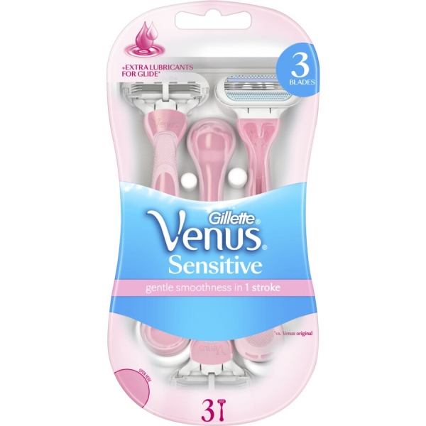 Gillette Venus Sensitive Disposable Razors 3 Pack