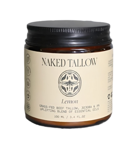 Naked Tallow Cream Lemon 100ml