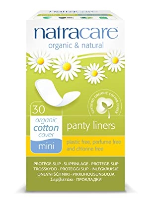 Natracare Organic Panty Liners Mini 30 Pack