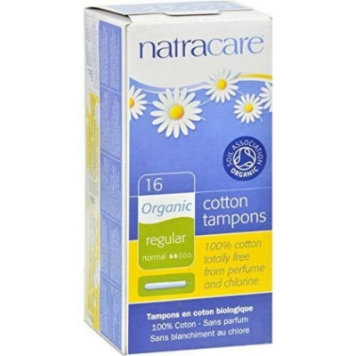 Natracare Tampons Applicator Regular 16 Pack