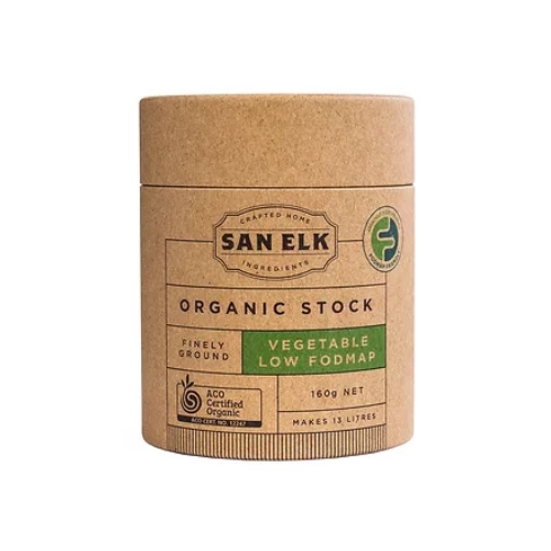 San Elk Low Fodmap Organic Vegetable Stock 160g